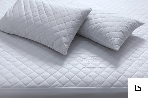 100% cotton quilted fully fitted 50cm deep super king size