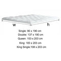 Quality Thick Mattress Topper Pad_8
