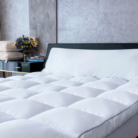 Quality Thick Mattress Topper Pad_0