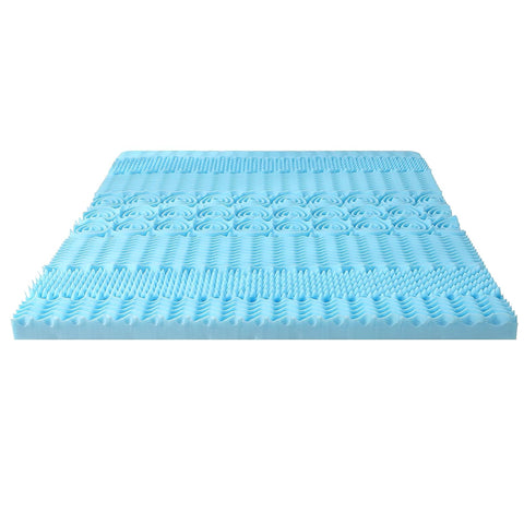 7-Zone Cool Gel Memory Mattress Support Bedding - Available in 5cm and 8cm Thickness_1