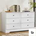 6 chest of drawers cabinet dresser table tallboy storage