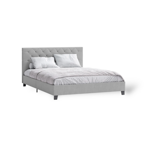 ARI BED FRAME - Double / Grey - Bed frame