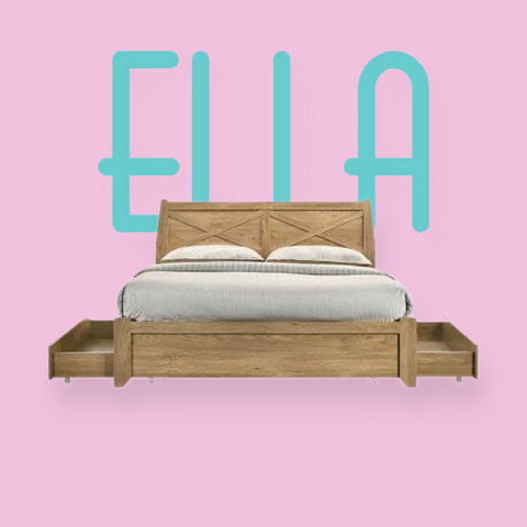 Ella 4 drawers bed frame