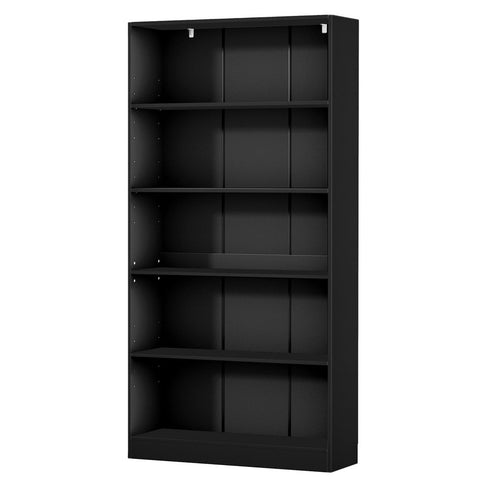 Bookshelf 5 Tiers ANTON Black