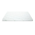 Bedding memory foam mattress topper cool gel bed mat bamboo