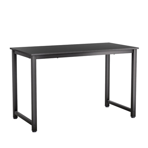 Versatile Home Office Computer Desk with Wide Desktop and Sturdy Metal Frame