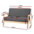 2-seater sofa armchair skane - furniture > bar stools &