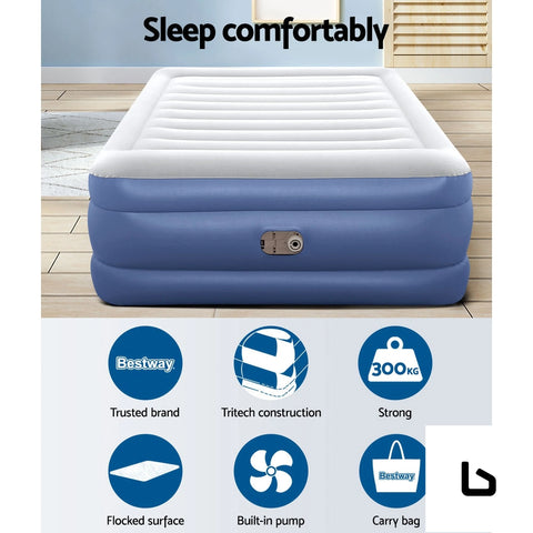 Air bed beds queen mattress inflatable tritech airbed