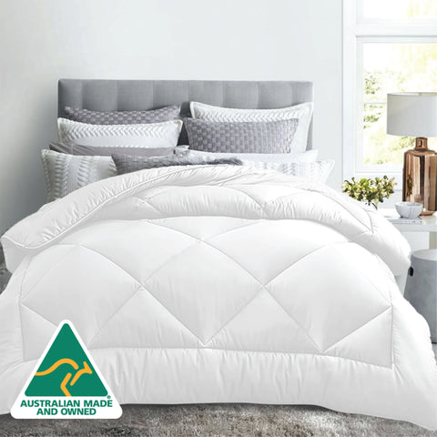 All season microfibre quilt 400gsm (double) (made in aus)