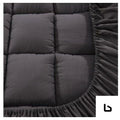 BLAC BAMBOO PILLOW TOP X Mattress Topper Bedding Bedroom Factory 
