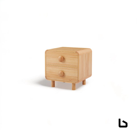 Beau natural bedside table - tables