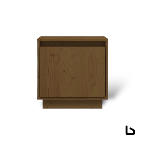 BEK BEDSIDE - Brown - Bedside table