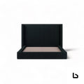 Bentley black velvet bed frame