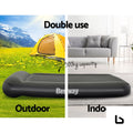 Bestway air mattress double bed flocked inflatable camping