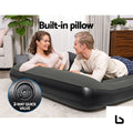Bestway air mattress queen bed inflatable flocked camping