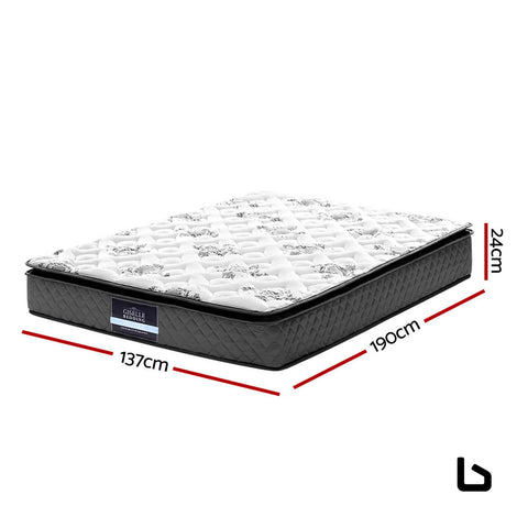 Bf mattress - bonnell spring 24cm thick double