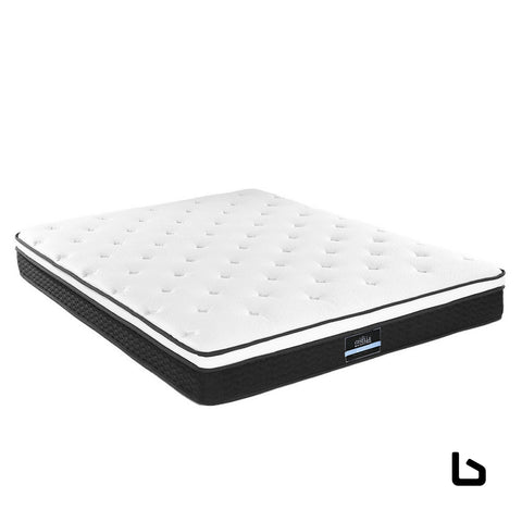 Bf mattress - euro top bonnell spring 21cm thick double