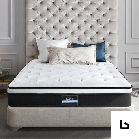 Bf mattress - euro top bonnell spring 21cm thick double