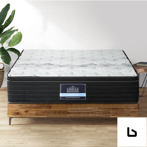 Bf mattress - extra firm double pocket spring foam super