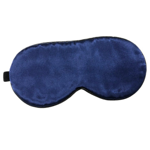 100 silk sleep eye mask for women men navy - home & garden >