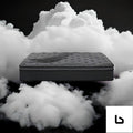 Black bamboo 34cm thick plush euro top mattress