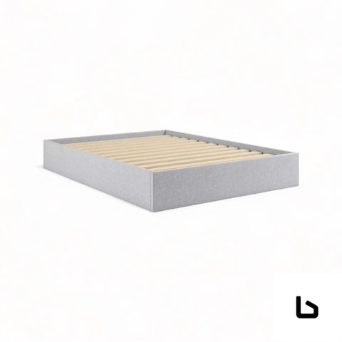 Bold upholstered bed base