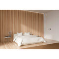 BOWIE Novara Vanilla Velvet Fabric Bed Frame (Australian