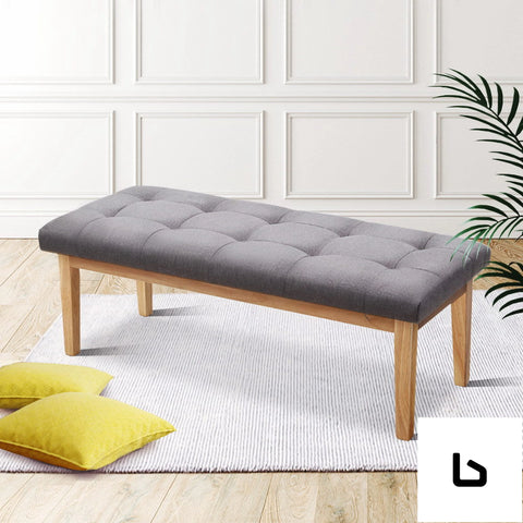 Bench bedroom benches ottoman upholstered fabric chair foot