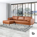 Chelsea 2 seater sofa fabric lounge couch with lhf chaise