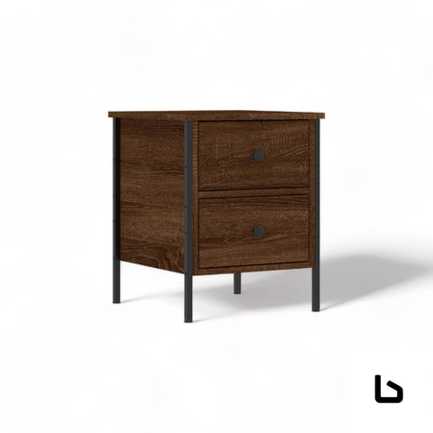 Clare bedside table - brown - tables