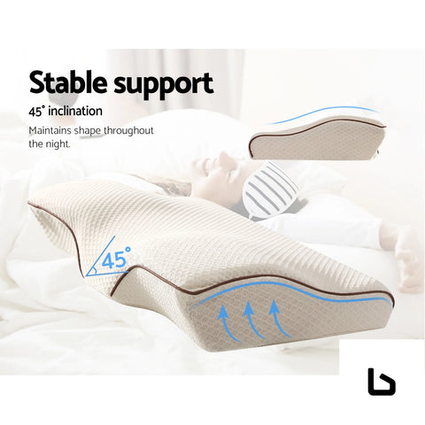Contour support bone pillow - pillows