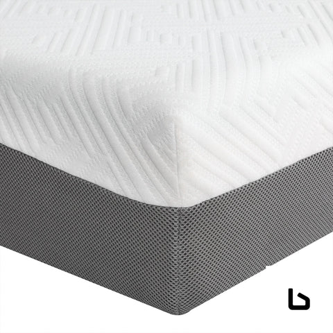 Cooling gel bamboo elegance 20cm deluxe memory foam mattress