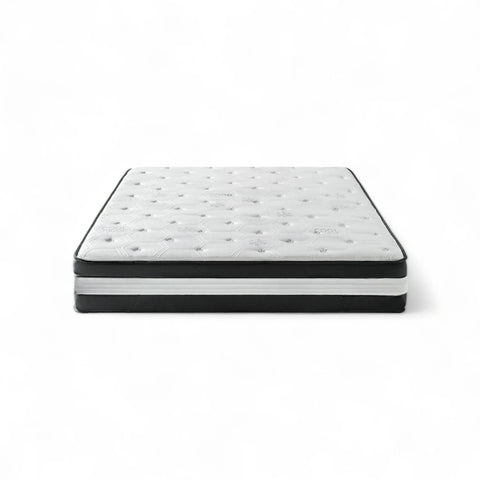 Cooling slumber pocket spring euro top 25cm 5 zone mattress