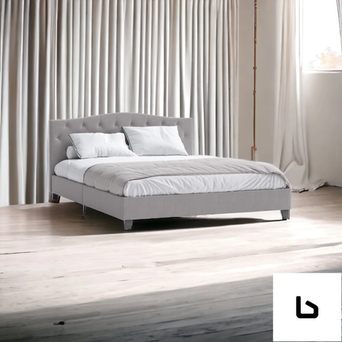 Demi fabric bed frame
