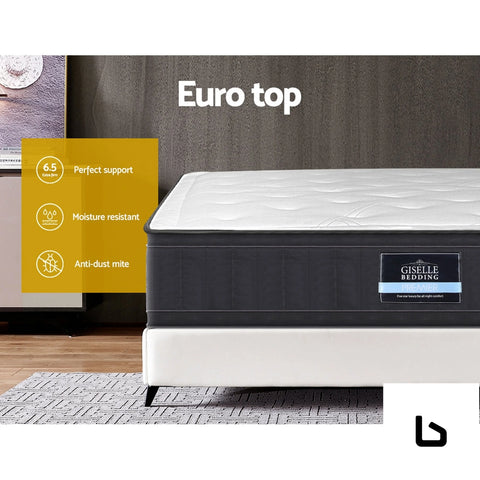 Bedding 32cm mattress euro top double - furniture >