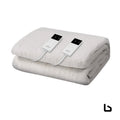 Giselle bedding queen size electric blanket fleece - home &