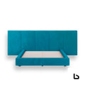 FELUXE Velvet Plush Sky Fabric Bed Frame (Australian Made)