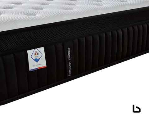 Firenze double firm euro top natural latex mattress 34cm