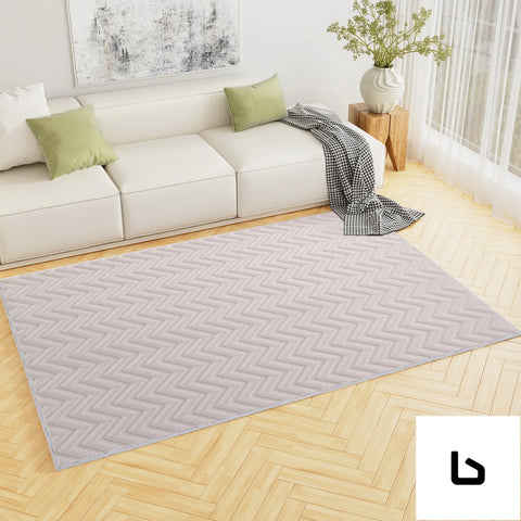 Floor rugs 160x230cm washable area mat large carpet