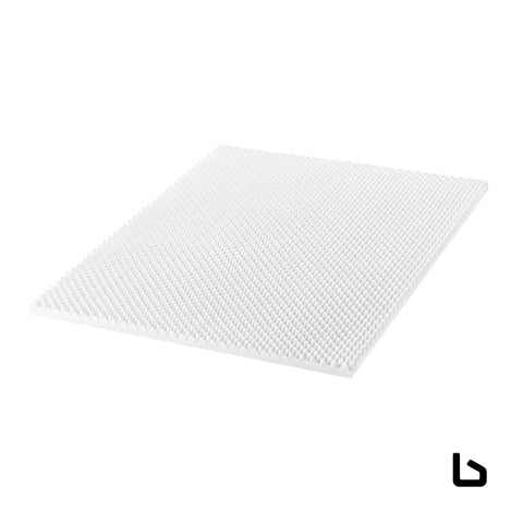 Bf mattress - topper egg crate foam toppers bed protector