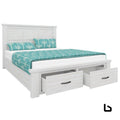 Foxglove bed frame queen size timber mattress base