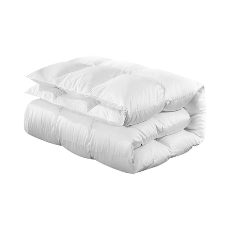 Bedding king size 500gsm goose down feather quilt - home &