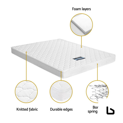 Bedding 13cm mattress tight top single - furniture >