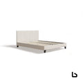 Hudson bed frame - double / boucle ivory