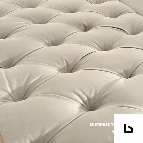 HUNTER Mallard Velvet Plush Fabric Bed Frame (Australian