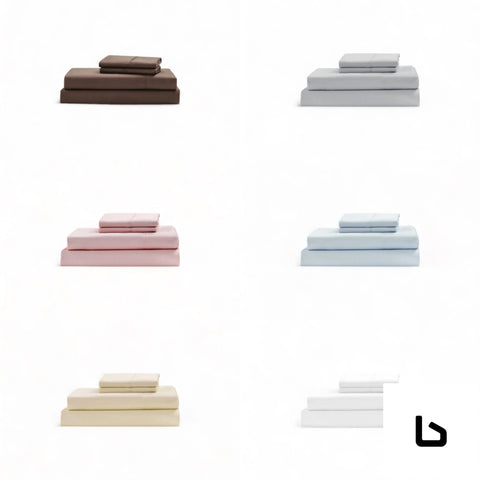 Ice cream 1000 thread count cotton bed sheets