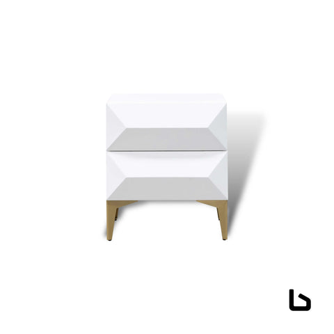 IMPERIAL BEDSIDE - White - Bedside table