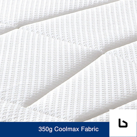 King mattress in coolmax memory foam 6 zone pocket coil