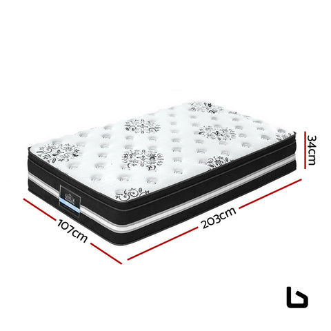 King single size mattress bed cool gel memory foam eurotop