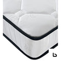 King size mattress in 6 turn pocket coil spring and foam